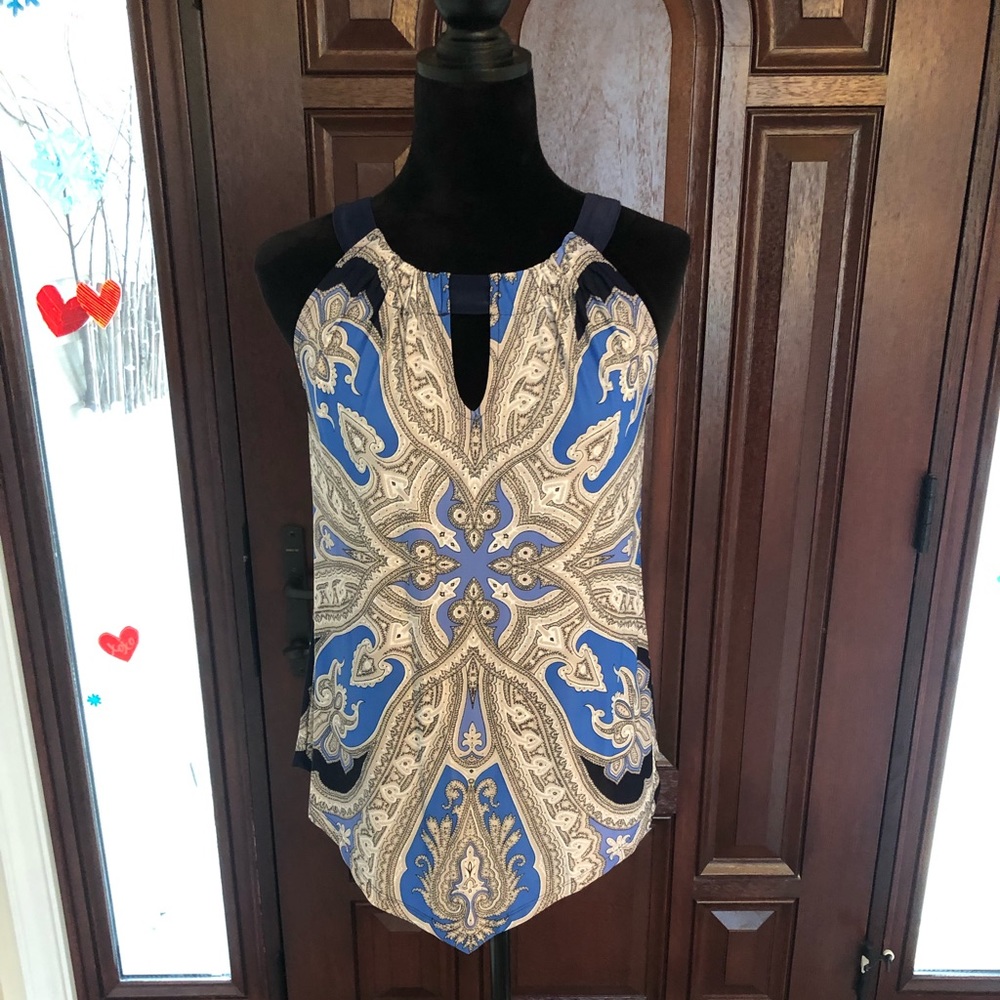 Blue INC tank top